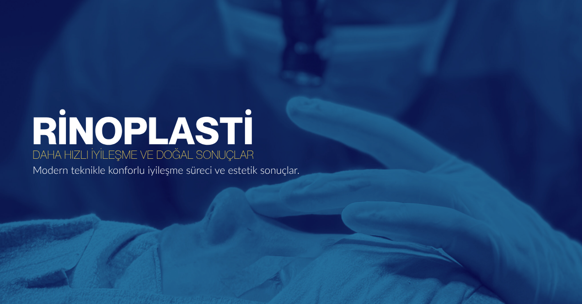 Kapalı burun estetiği (rinoplasti) nedir?